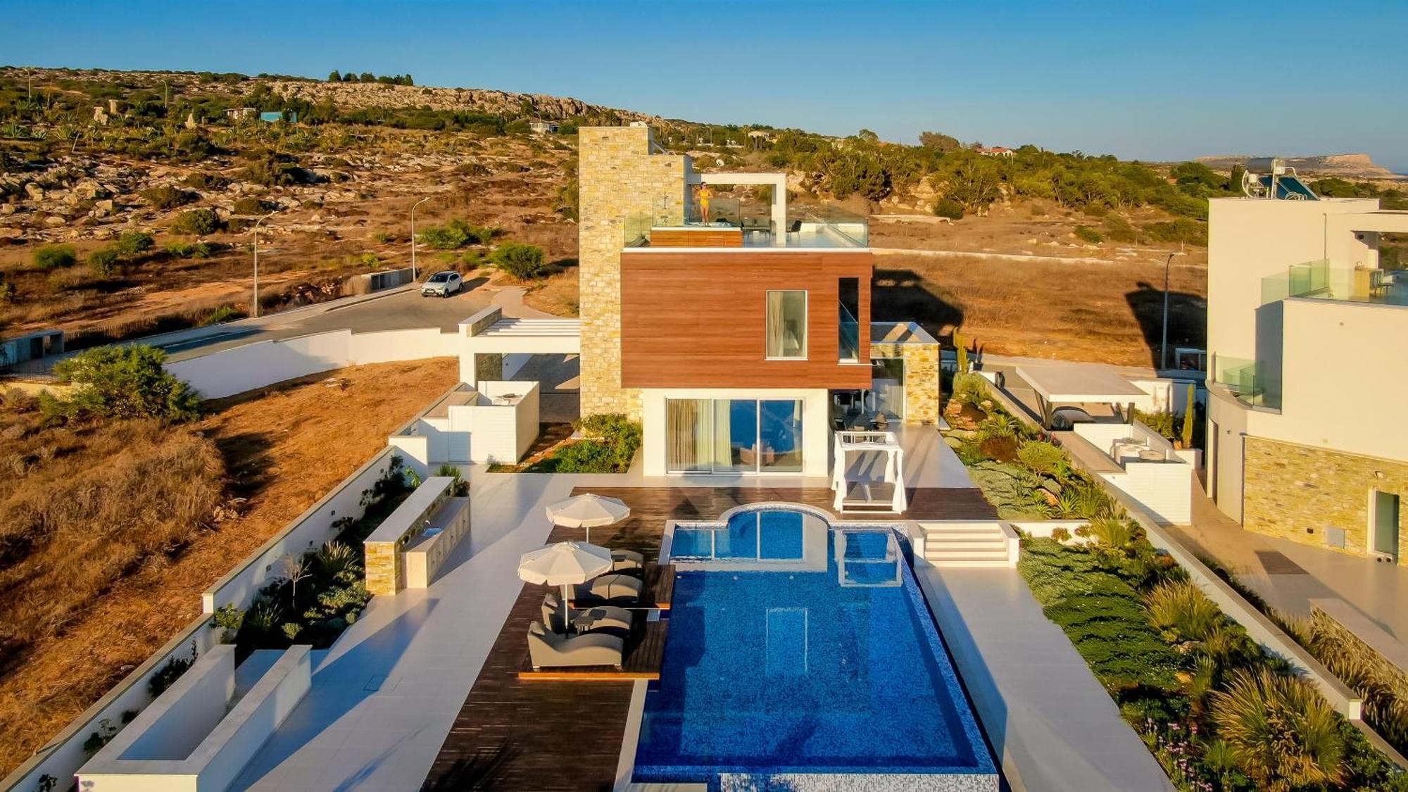 Love Bridge Seaview Villas Айя-Напа Экстерьер фото